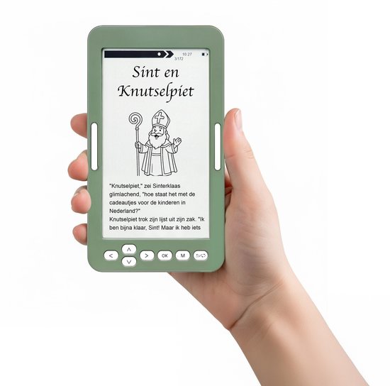 Silvergear eReader voor Kinderen 4.7 Inch - 4 GB - E-ink - Silvergear - €89,95