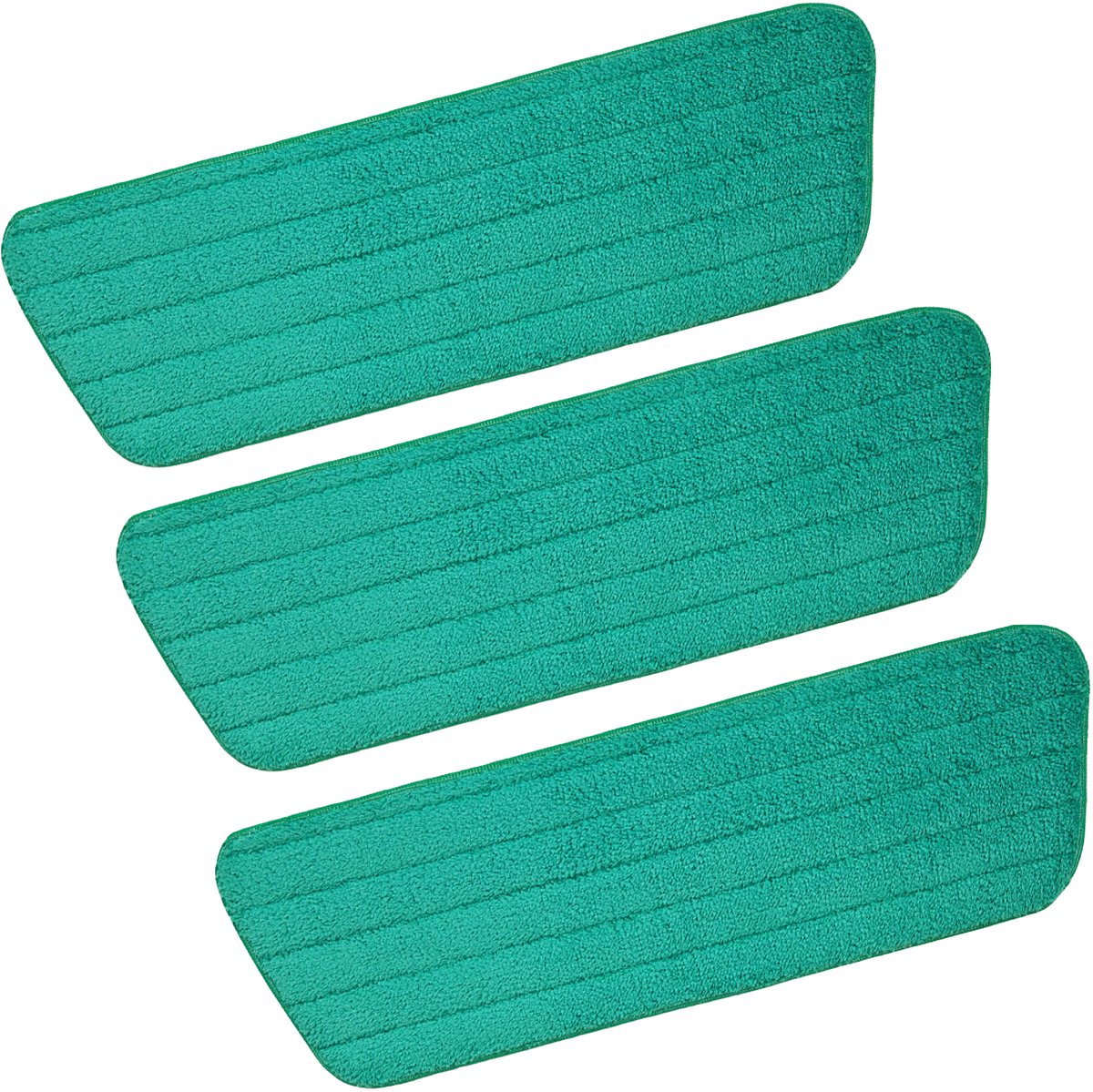 Silva Natte Mop Doek – Microvezel Vloerwisser Doek - Vervangingsdoek – 3 Stuks -42x14 cm