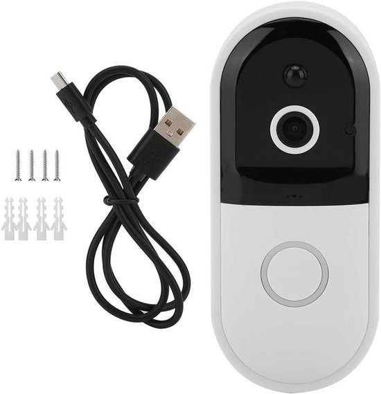 Slimme Videodeurbel Met Camera - 2.4G & 5G WiFi Deurspion Met Bewegingsdetectie