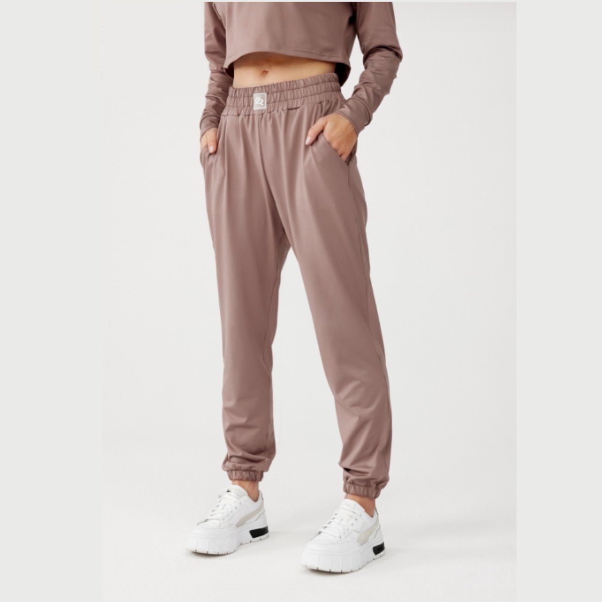Olimp sweat pants voor dames maat L Rough Radical kleur Cappuccino fitness crossfit gym training