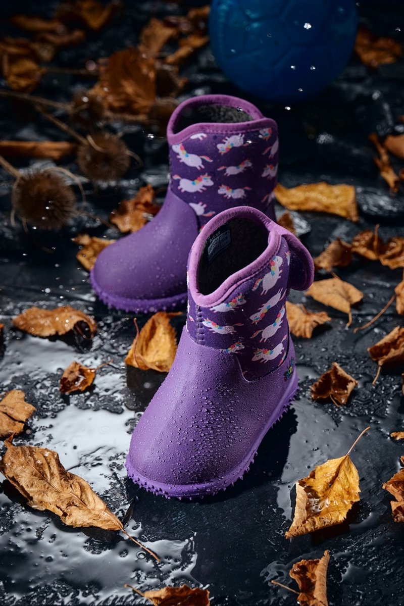 Grubs kinderlaarzen Muddies Puddle Wellies Unicorn Violet-25/26