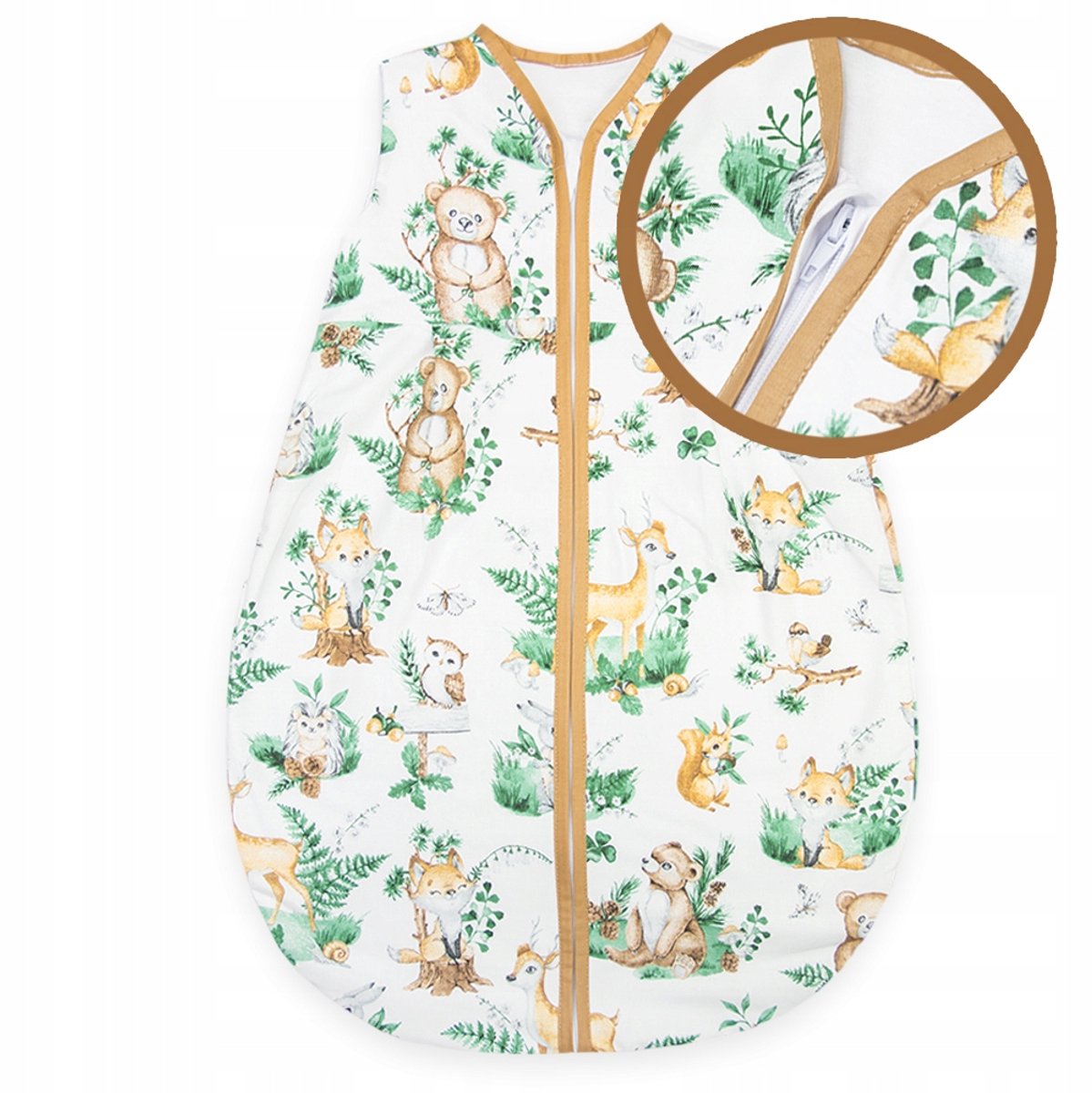 Zomerslaapzak Baby 80-86 cm 0,5 TOG 100% Katoen