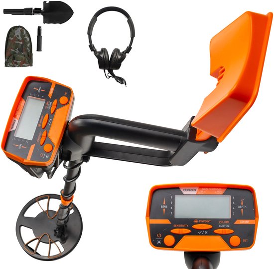 Détecteur Métaux Kid Détecteur Métaux Enfants - Écran LCD - Bobine étanche 20cm - 4-13 Ans Détecteur De Métaux Enfants