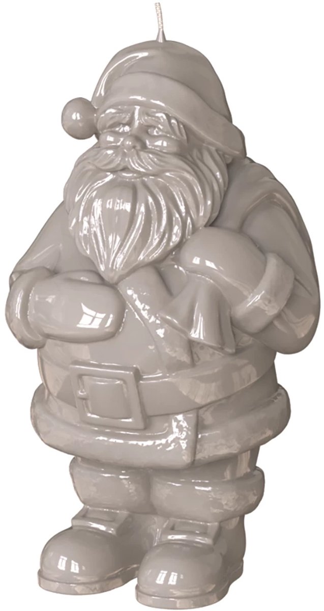Engels Kerzen Classic kaars kerstman 12x11.5cm H20cm leinen lacque