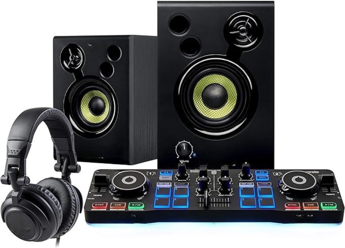 MMP® DJ Set Kinderen - DJ Set - Zwart - 14cm x 16cm x 20cm