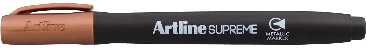 ARTLINE Supreme Metallic Permanent marker - 1 stuk - 1,0mm Lijndikte - Brons