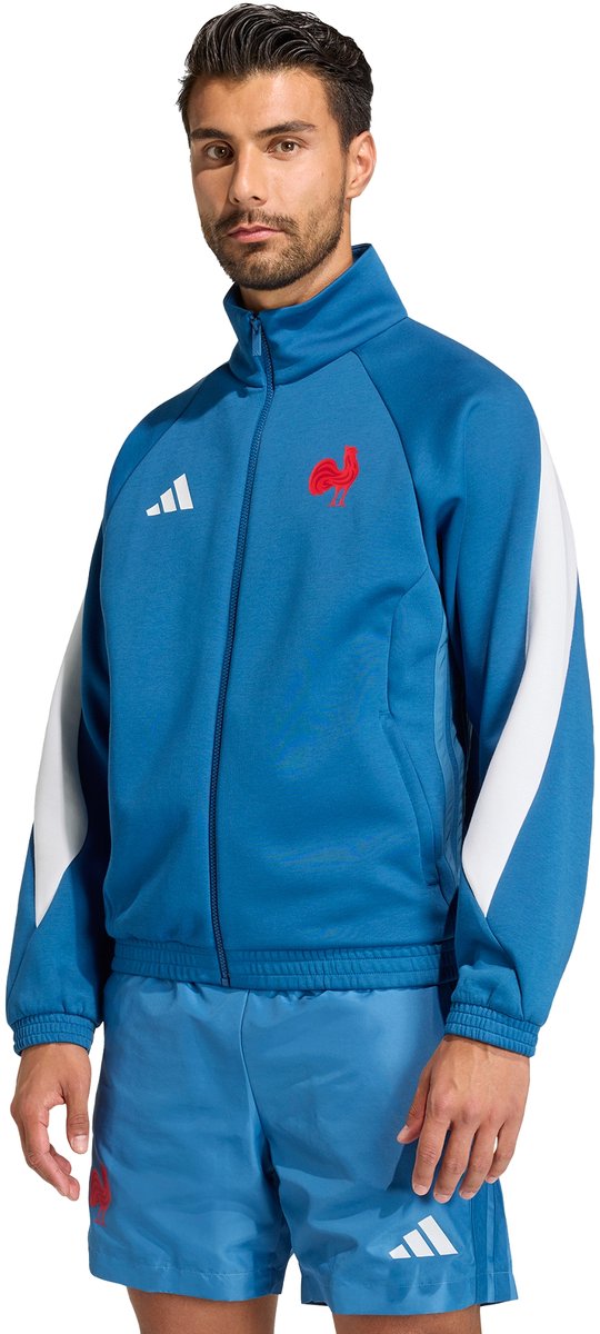 Adidas Performance Ffr Trainingsjack - Heren - Blauw