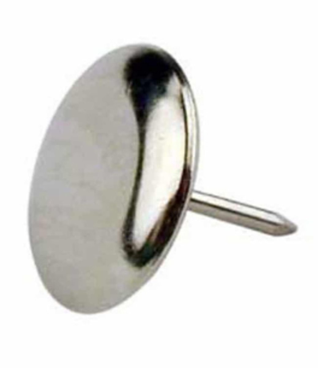 Verlofix glijnagel nikkel 18mm doos 100stuks