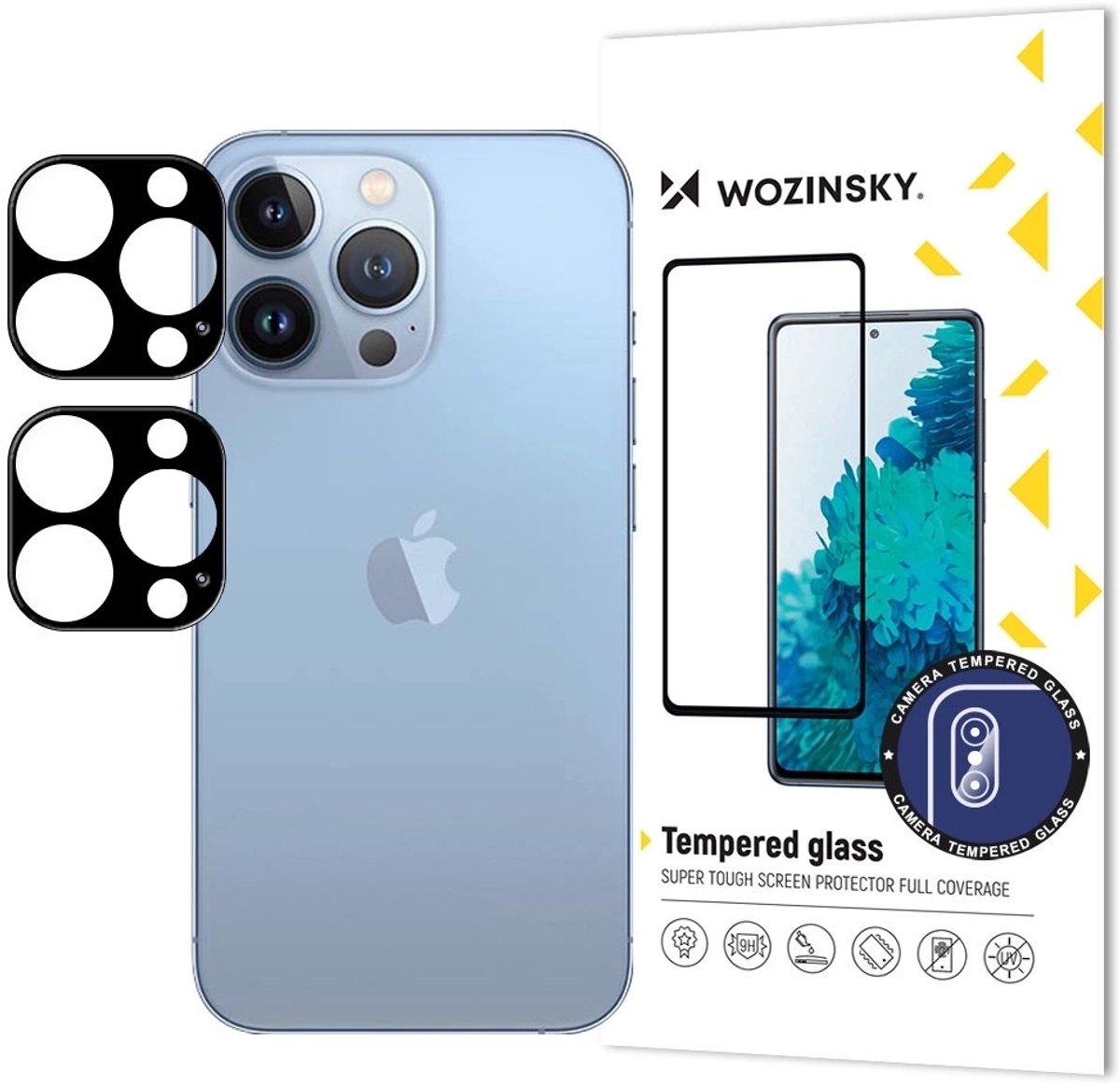 Wozinsky Volledig Cameraglas Voor Iphone 17 Pro Set 2