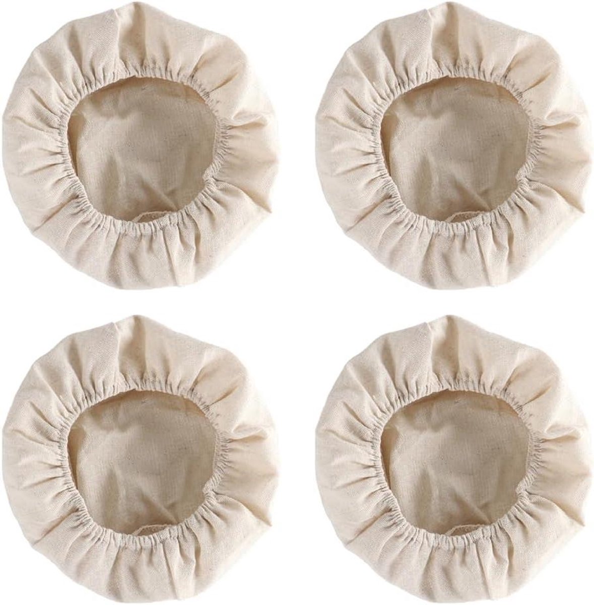 EGoods - 4-Pack Linnen Brood Mand Cover voor Fermentatie en Opslag