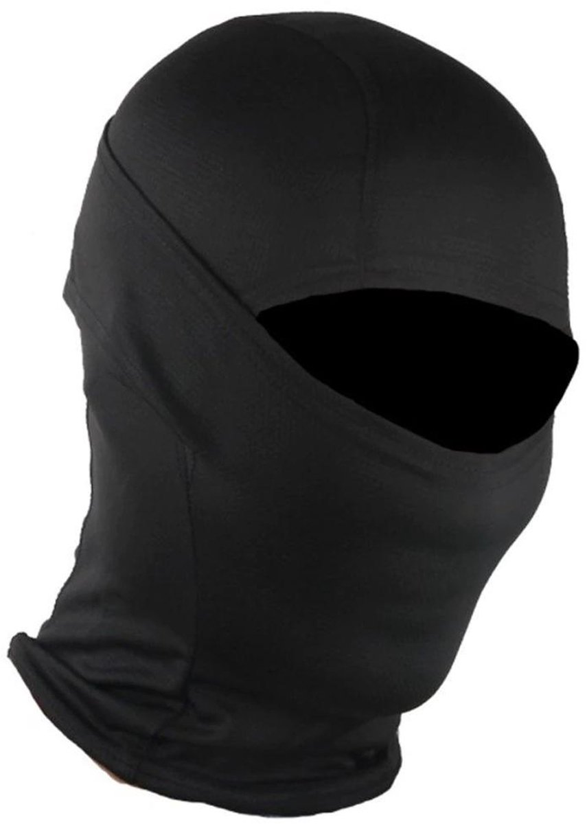 Ski Masker Motorhelm Hood – Unisex Winter & Outdoor Bescherming Tegen Wind Cadeau Zwart
