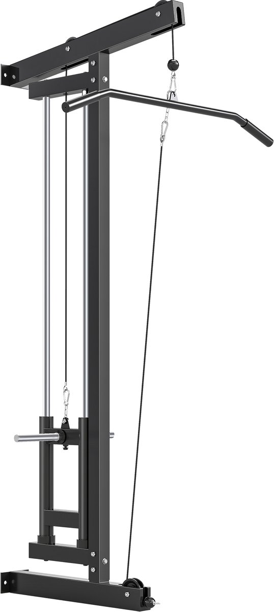 SPORTNOW-Power Tower-Acier-75x16x192cm-Noir