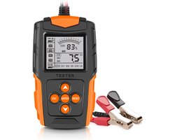 Ynkkvre - Scanner en Batterijtester - Test Tool - Capaciteit Tester - Accu Tester - 12V/24V Systeem - 99.5% Nauwkeurig - 3 Seconden Meting