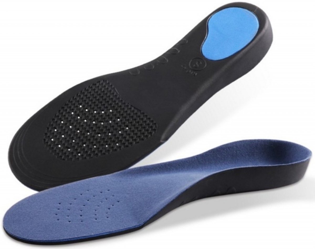 FootMate T002 Inlegzolen voor Langdurige Platvoeten - Maat 43-46