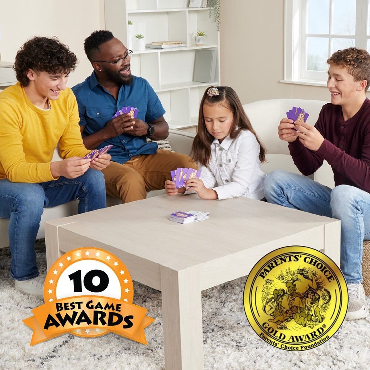 Goliath Five Crowns - Kaartspel - Familiespel - Strategiespel — afbeelding 4