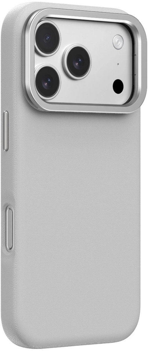 Amazingthing Glamour Hoesje Voor Iphone 17 Pro Max Met Standaard Grijs