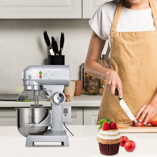 Elektrische Planetaire Mixer - Commerciële Deegmixer en Keukenmixer - 30 L - 1100 W - 220 V - 3 Snelheden van HENDI — afbeelding 5