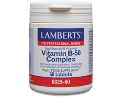 Lamberts Vitamine B50 Complex - 60 Tabletten - Vitaminen