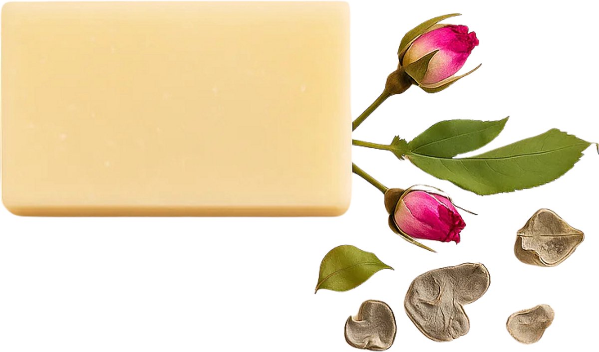RNCosmetics – Donkey Milk Zeep – Mild & Verzachtend Luxe Body Bar – Hydraterend, Voedend & Herstellend – Handgemaakte Zeep met Verse Ezelmelk & Essentiële Oliën – Voor Alle Huidtypes