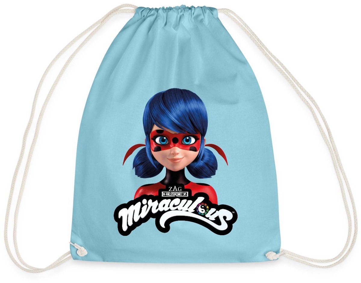 Miraculous Ladybug Met Logo Gymtas