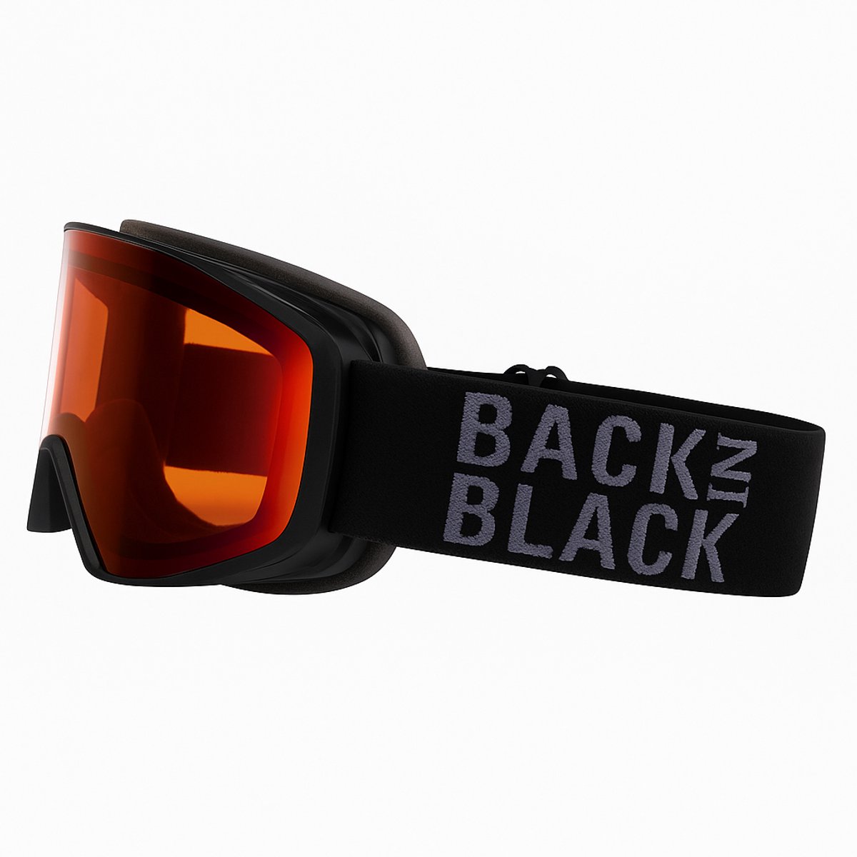 High Performance Skibril – Mat Zwart – Anti-Fog Lens – UV400 Bescherming