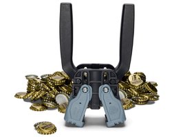 Brew Monkey® Kroonkurkapparaat - Inclusief 25 kroonkurken - Bottelset - Bottelen - Voor Bierflesjes - Voor een Flessenset