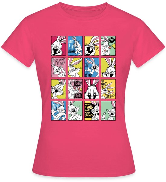 Looney Tunes Bugs Bunny Tiles T-Shirt Dames
