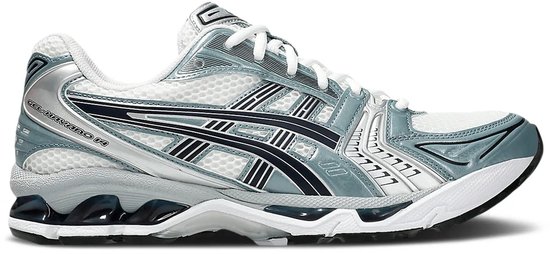 ASICS GEL-KAYANO 14 White / Gris Fjord - Baskets - 1203A537-106 - Taille 43,5