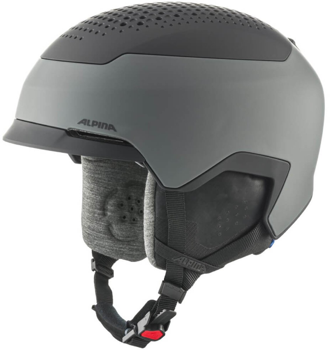 Alpina Gems Skihelm - Grijs Zwart
