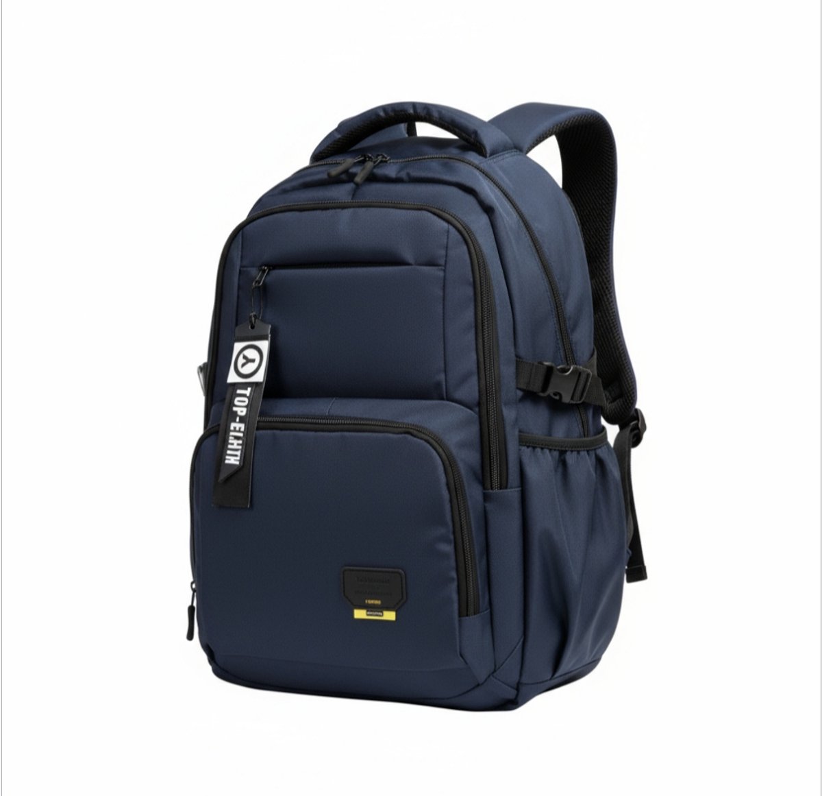 TK-S Rugzak, Blauw en Ruim, 31 Liter, 17,3 inch laptop, drankflesvak. (52x30x20cm)