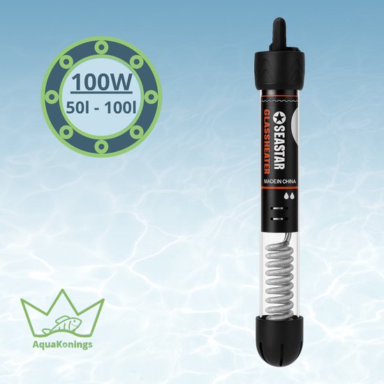 SeaStar Aquarium Verwarming 100W - Verwarmingselement - Heater - Warmte Element - 50-100L