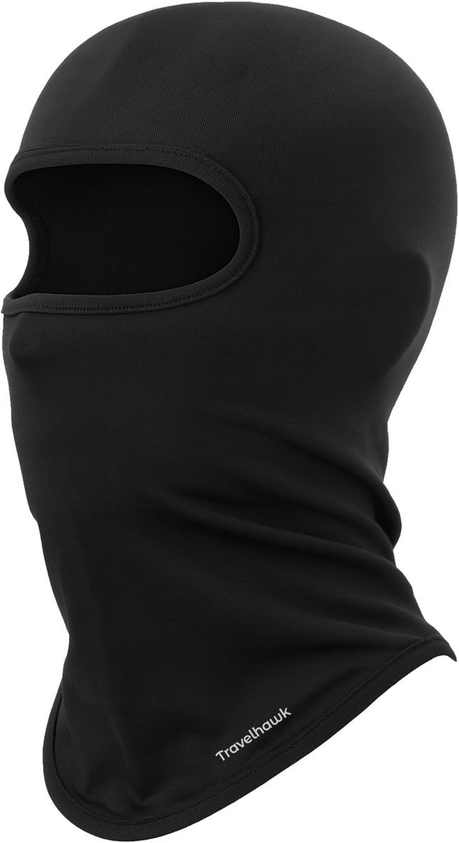 Travelhawk Balaclava Helmmuts Motor/Scooter Bivakmuts Zwart