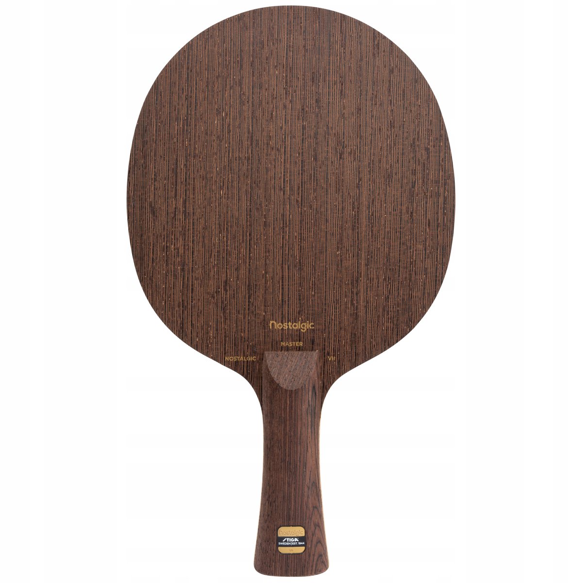 STIGA NOSTALGIC VII Tafeltennisbatje - Offensief, 7 Lagen Hout