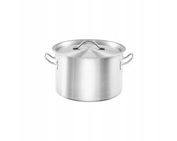 Stalen Gastronomische Pan met Deksel Ø200mm 3.8L