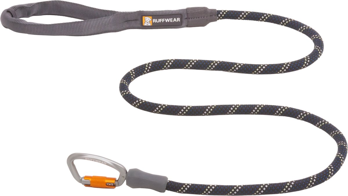 Ruffwear Knot-a-Leash Hondenlijn - L - Obsidian Black