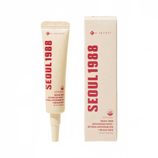 K-Secret - Seoul 1988 - Advanced Shot -Retinal Liposome 12% - Black Rice - 30 ml