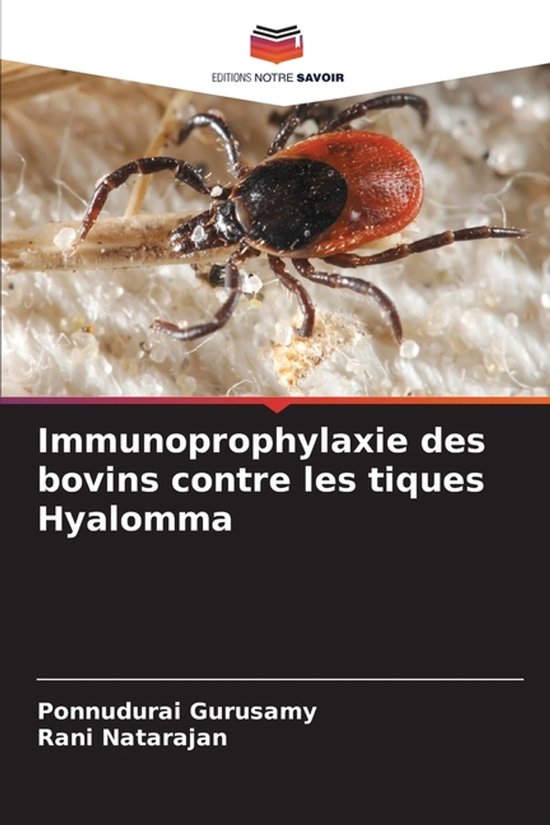 Immunoprophylaxie des bovins contre les tiques Hyalomma - cover