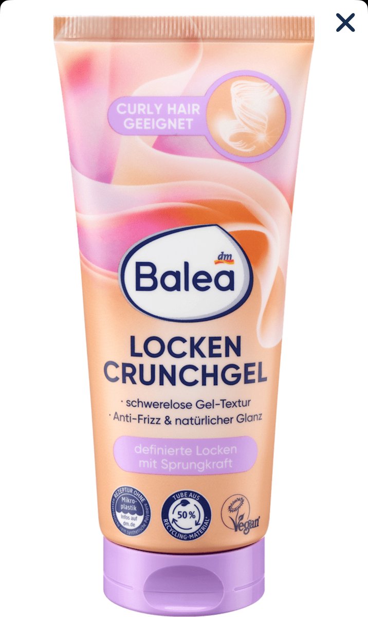 Balea Krullen Crunch Gel