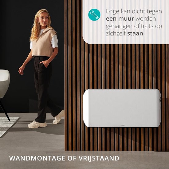 CHTA 500 Elektrische Convector 500 W IP24 Voor Gebruik in de Badkamer