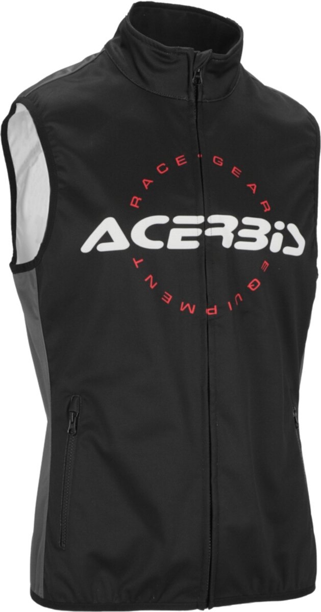 Acerbis MX Linear Softshell Zwart Waterdicht Vest - Jas