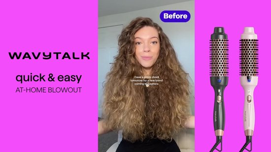 Wavytalk Blowout Boost Ionic Thermal Brush - 38 mm Ronde