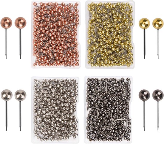 200 Stuks Splitpennen met Ronde Kop, Metalen Bekledingsspijkers voor