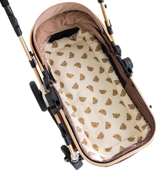Ademend Verdict Kinderwagenkussen - Comfortabel Beschermend Pad voor Kleintjes（34*74cm） van Merkloos — afbeelding 5