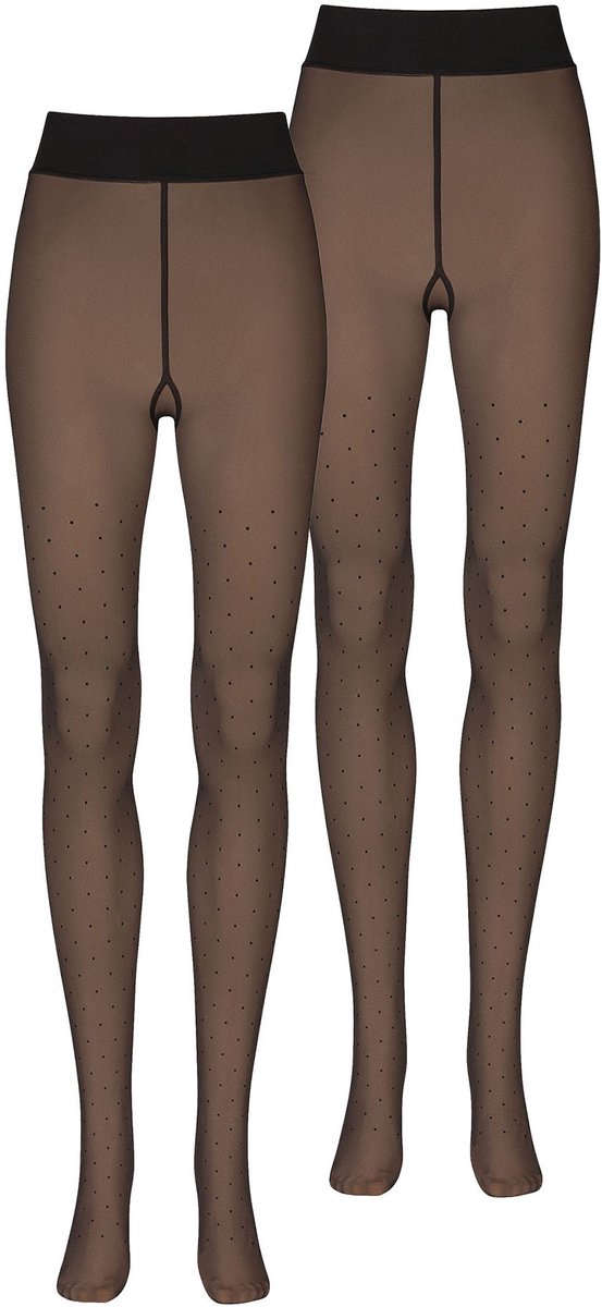 NUR DIE Feinstrumpfhose Warm & Transparent Print
