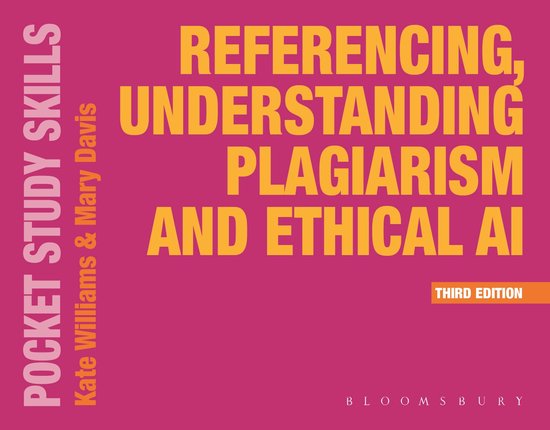 Pocket Study Skills- Referencing, Understanding Plagiarism a ... - cover