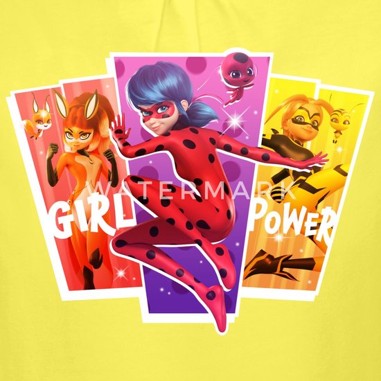 miraculous-girl-power-ladybug-superheld-meisjes-t-shirt-met-plooien-bol