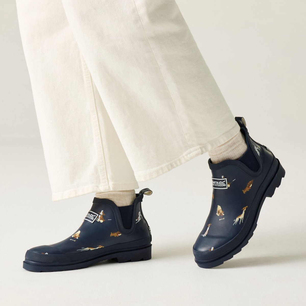 Stallaarzen Wandelen Dames Waterdicht Blauw