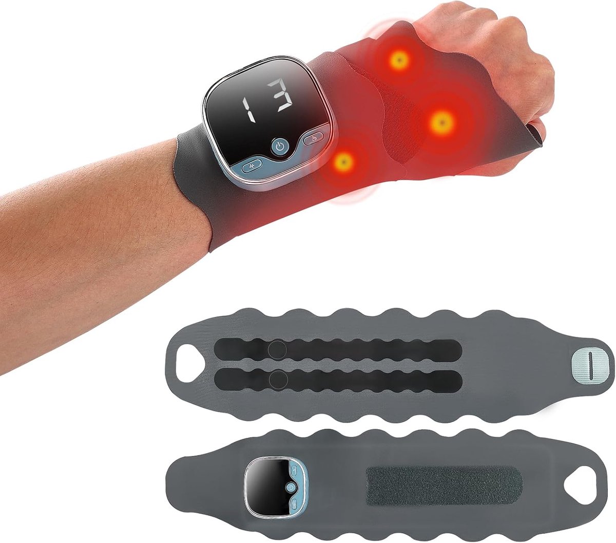 BeltAvenue EMS Polsmassageapparaat Draadloos met 5 Modi - BeltAvenue Holding - €25,79