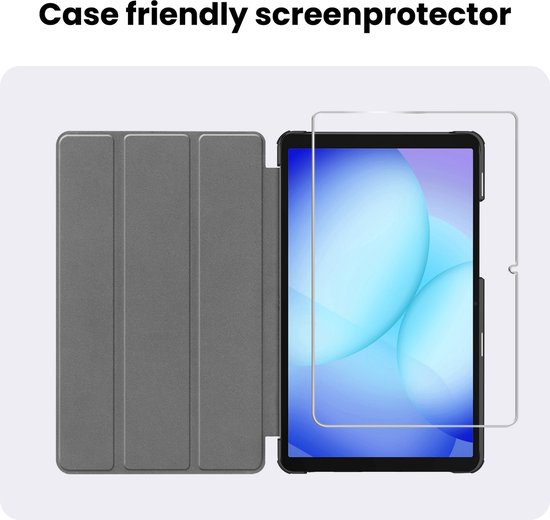 Screenprotector - 2 Stuks - Geschikt voor Samsung Galaxy Tab A11 Plus / A9 Plus - Extra Sterk - Beschermglas - Gehard Glas - Tempered Glass - Screen Protector