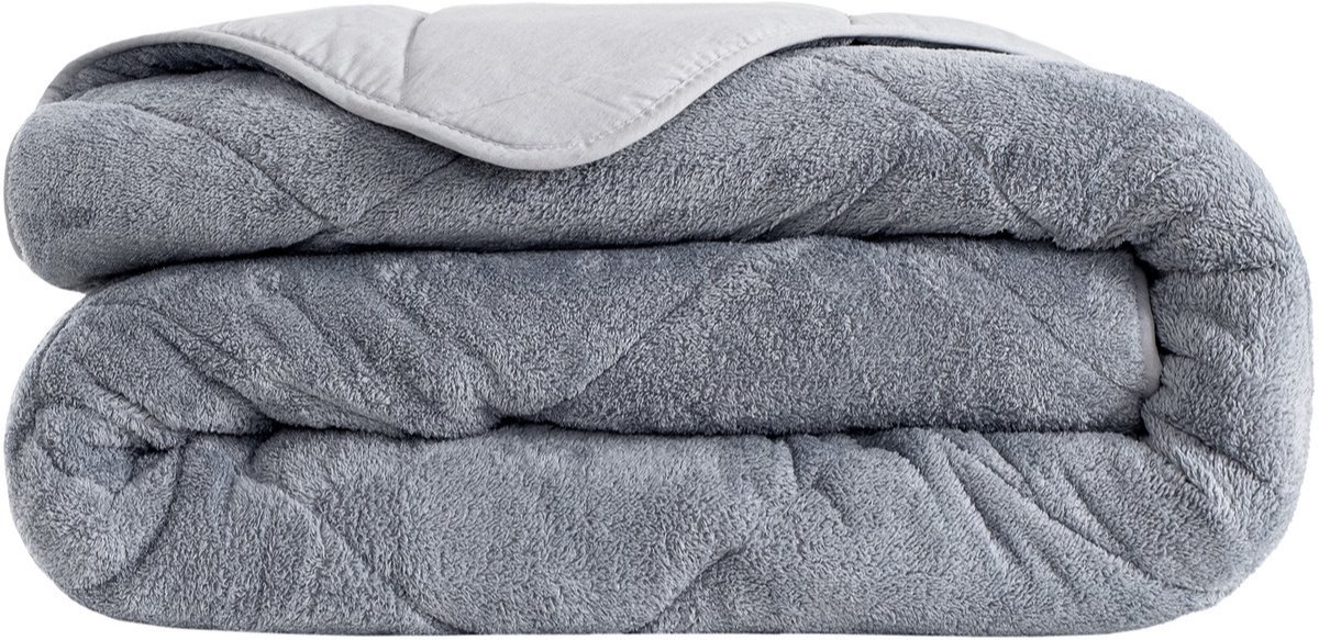 De Linde Home Dekbed Zonder Overtrek – Inclusief Kussensloop – Teddy – Delfts Blauw – De Linde Home